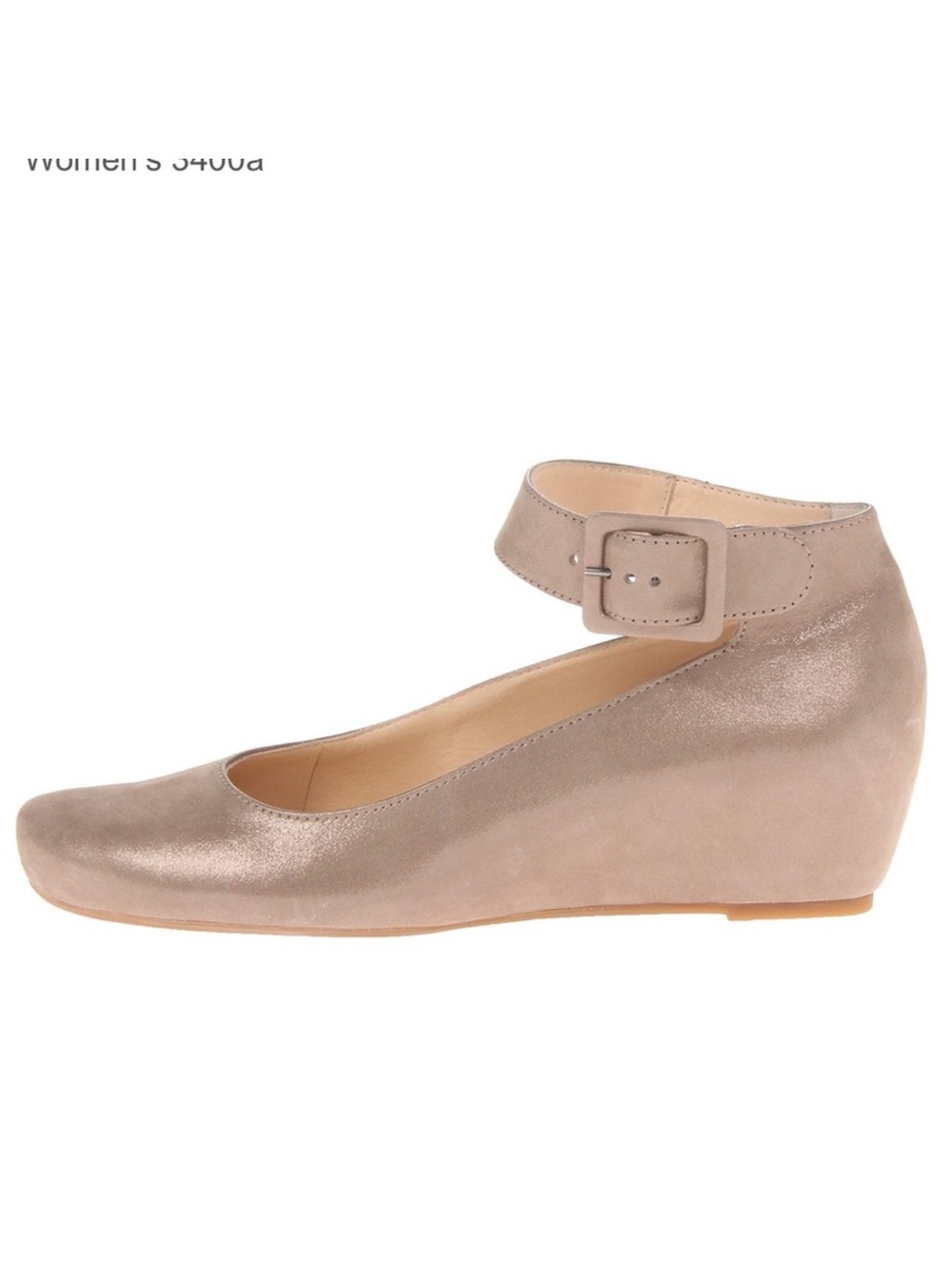 Paul Green Munchen Metallic Gold Wedge Dress Shoe